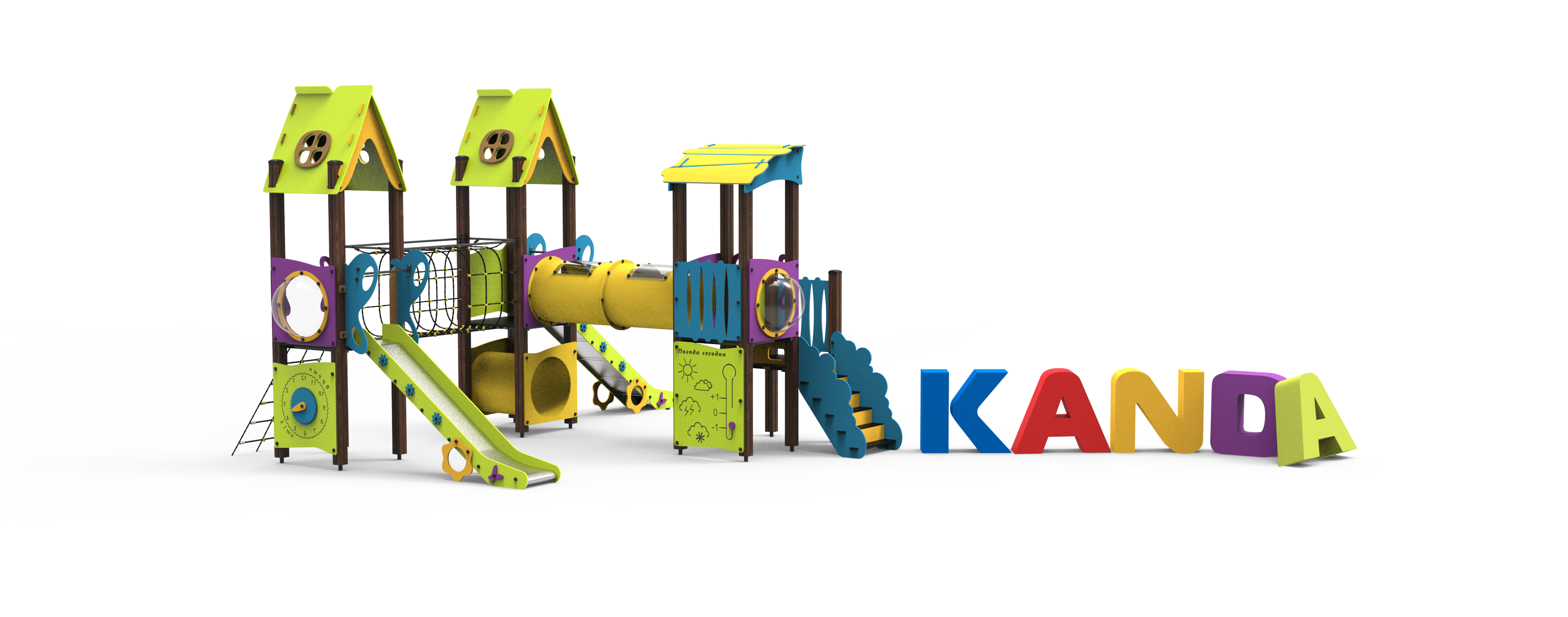 Оборудование для детских площадок серии "Канда"